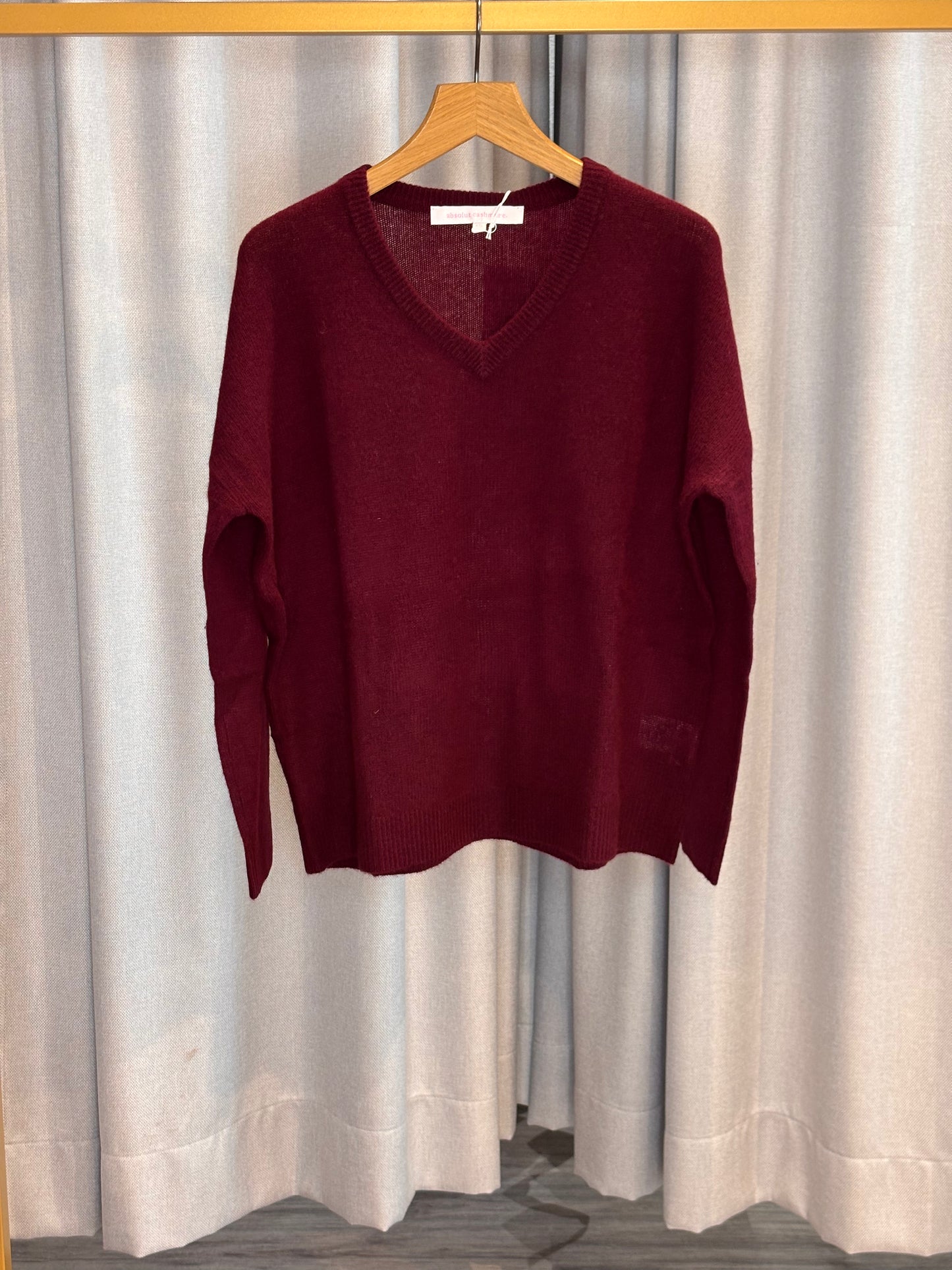 absolut Cashmere Pullover burgundy