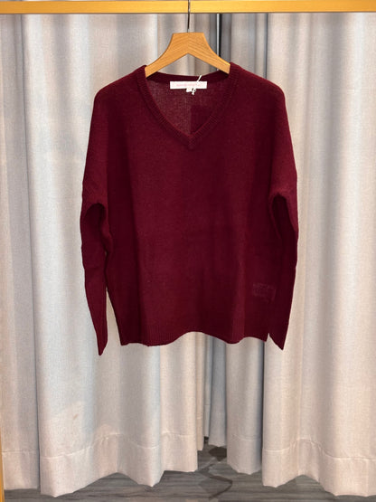 absolut Cashmere Pullover burgundy
