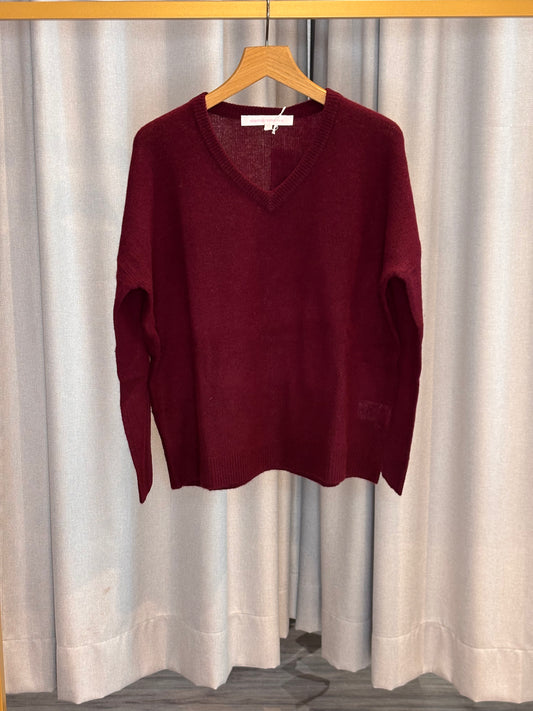 absolut Cashmere Pullover burgundy