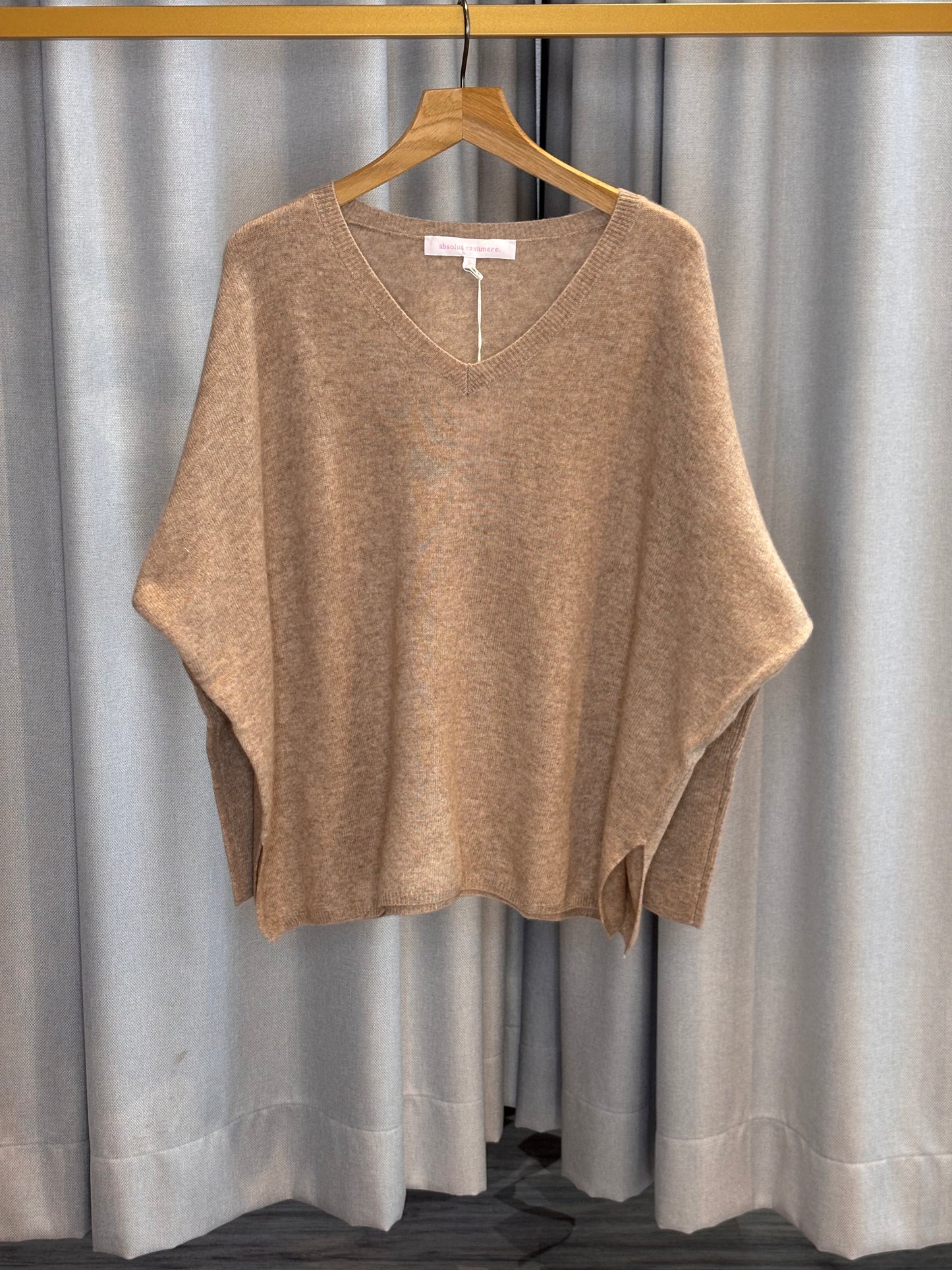 absolut Cashmere Pullover in Camel