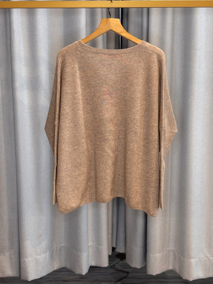 absolut Cashmere Pullover in Camel