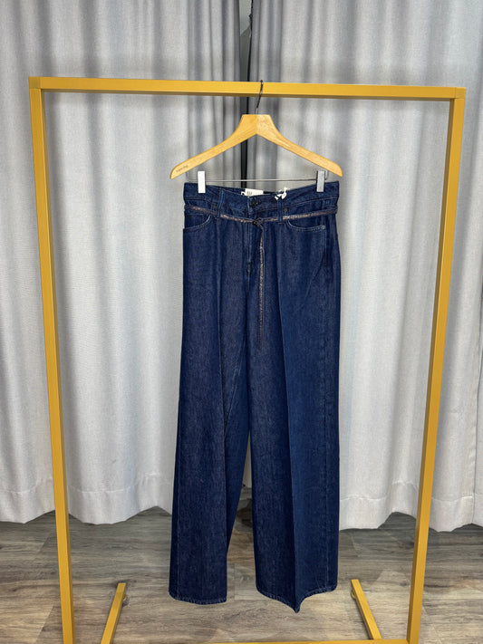 RR Jeans mit Glitzergürtel