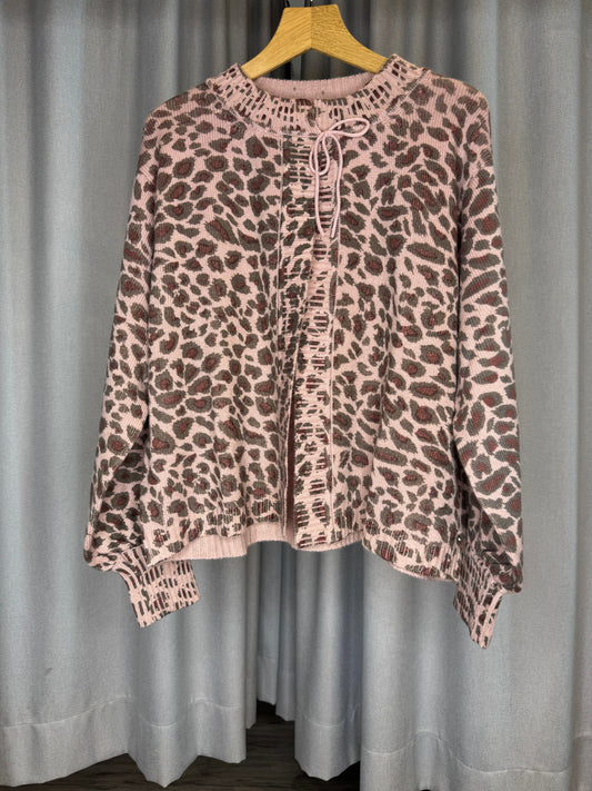 Cute Stuff Leostrickjacke