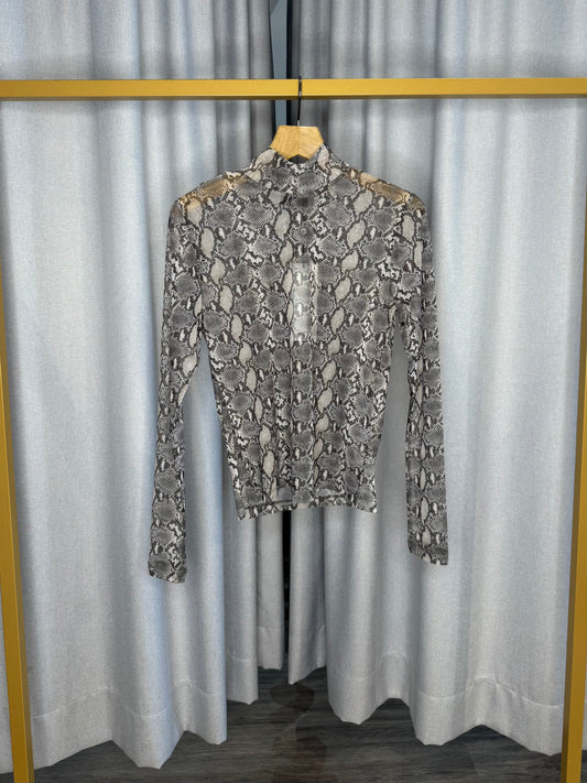Riani Shirt mit Reptilmuster