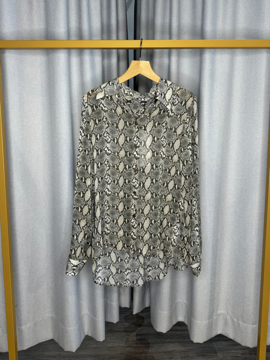 Riani Bluse mit Reptilmuster