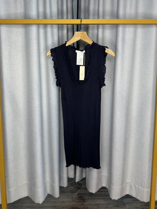 Seamless Basic Top in dunkelblau