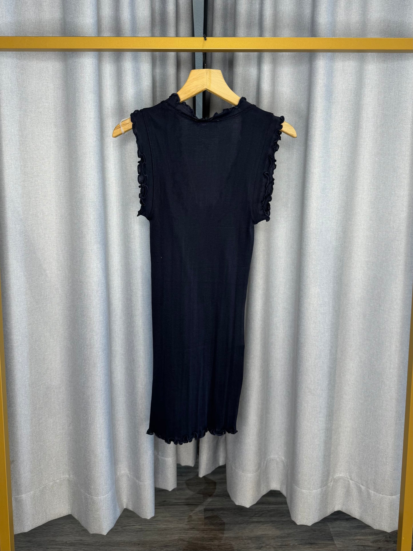 Seamless Basic Top in dunkelblau