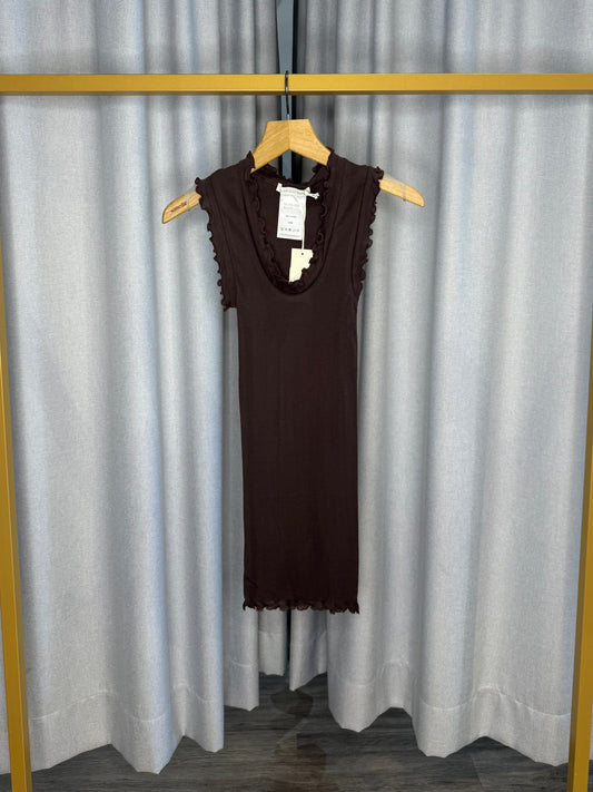 Seamless Basic Top in braun