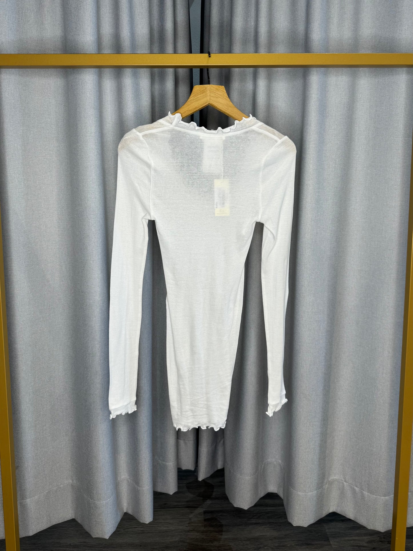 Seamless Basic weißes Damenshirt