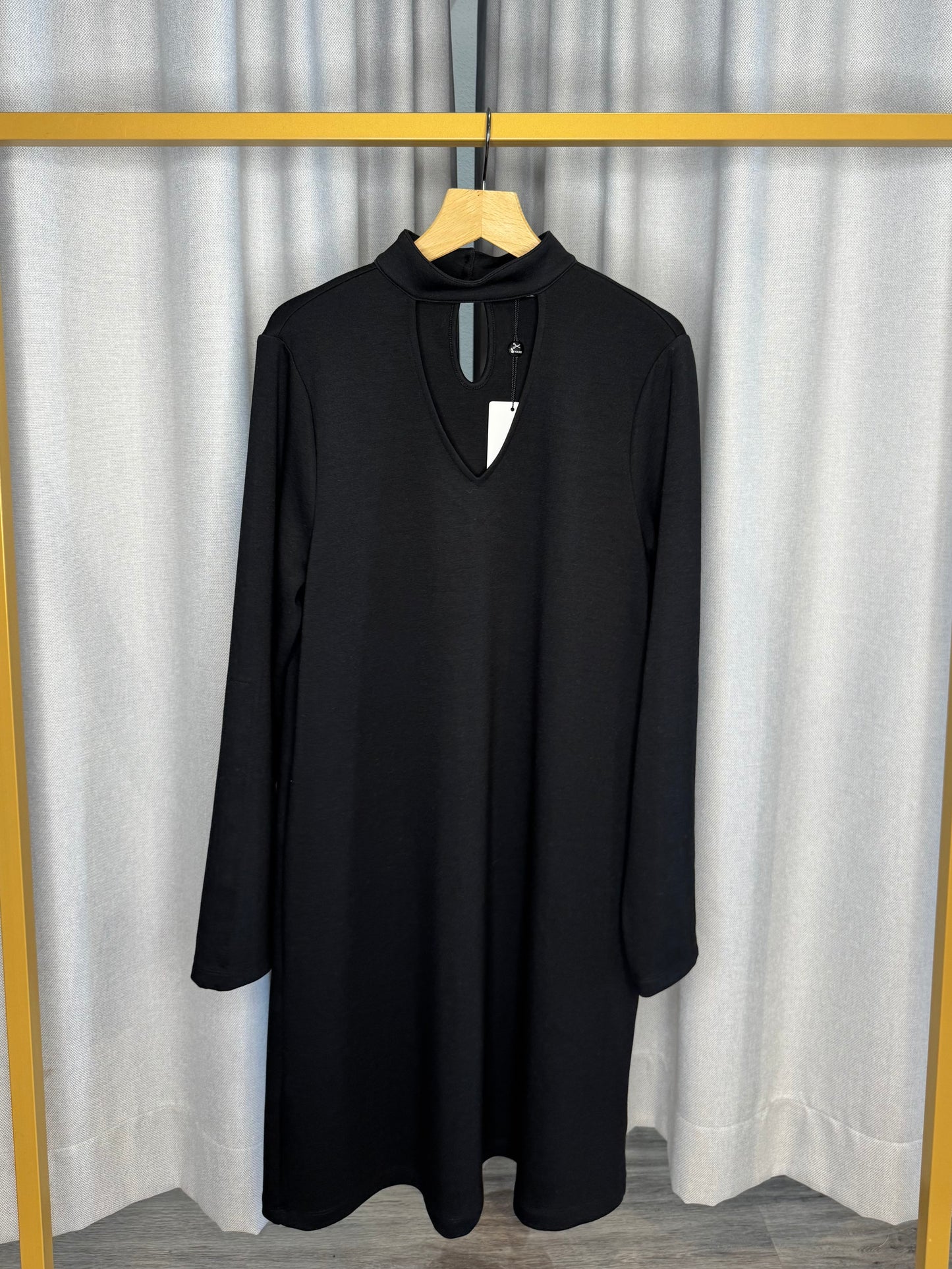Riani schwarzes Herbstkleid