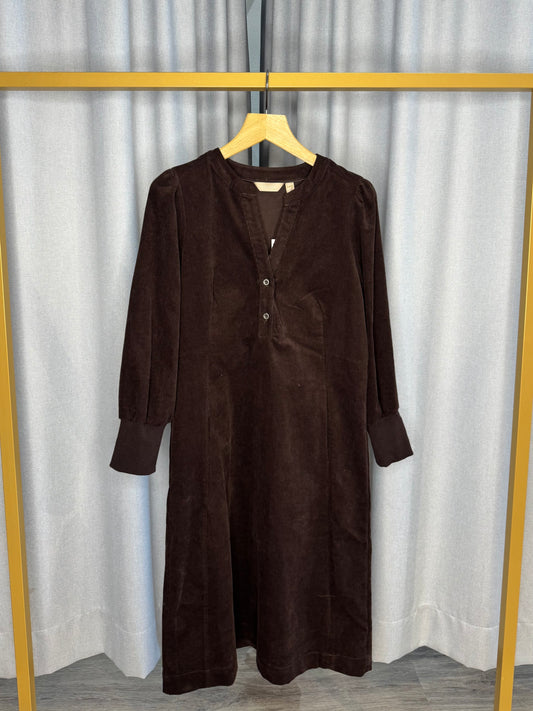 Culture braunes Cordkleid