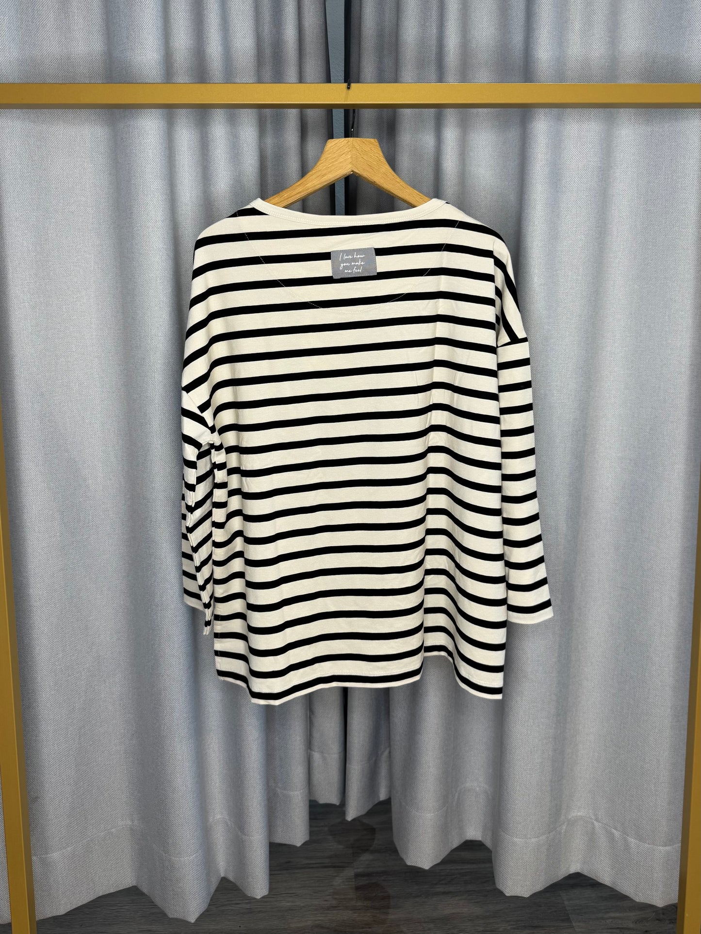 The Shirt Project Ringelshirt langarm