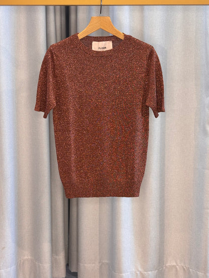 Floor schimmerndes Shirt