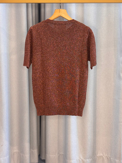 Floor schimmerndes Shirt