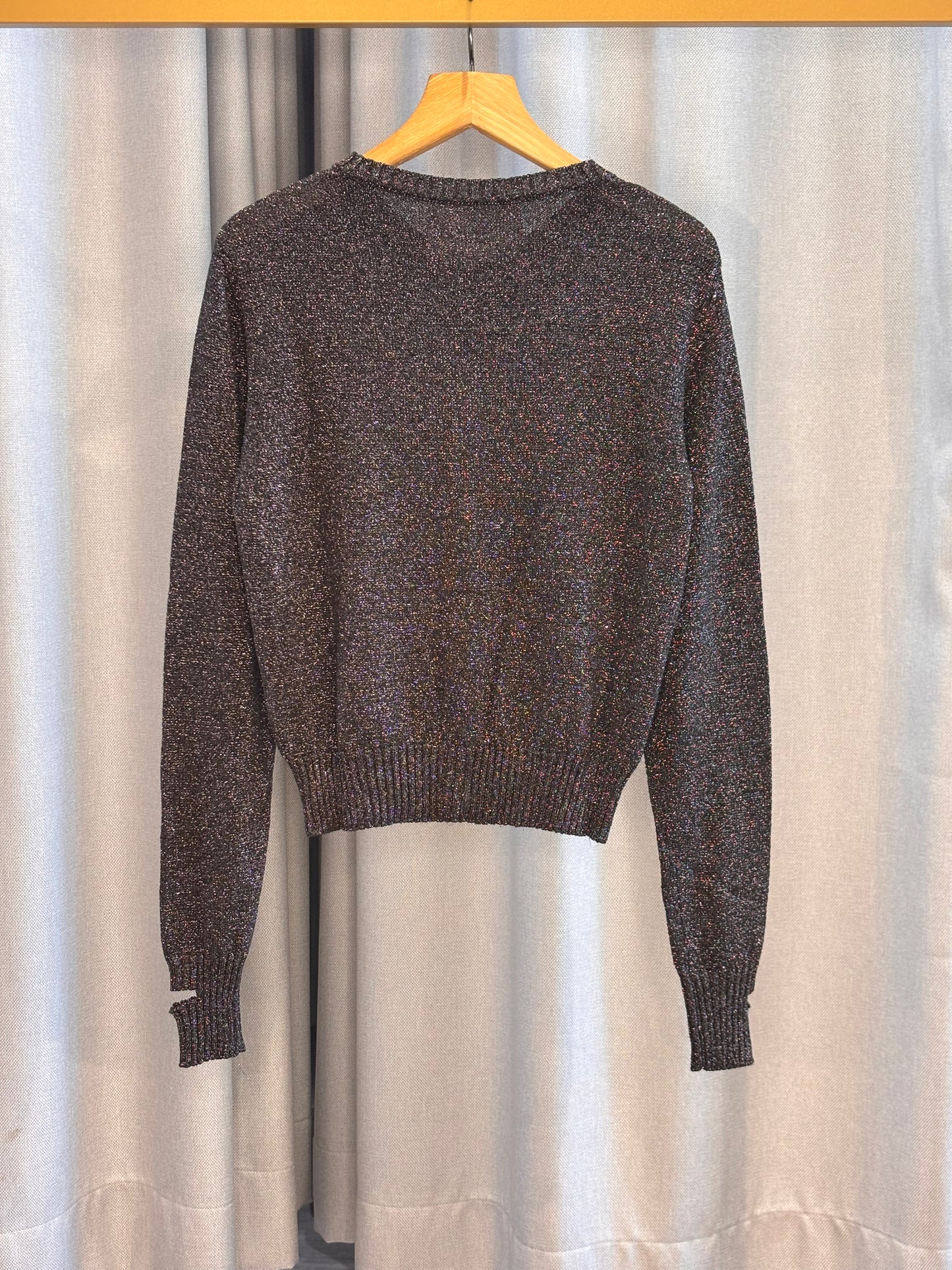 Floor schimmernde Strickjacke