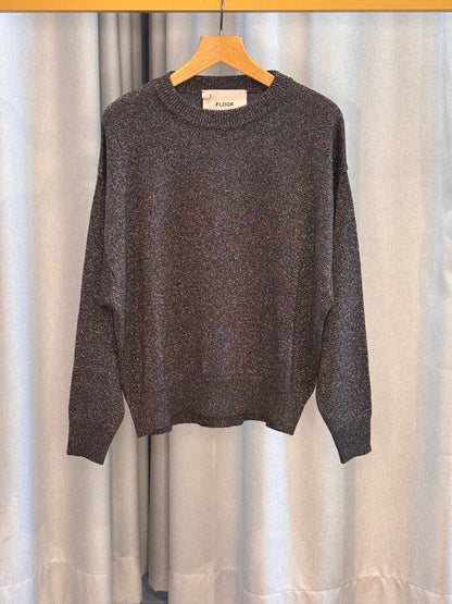 Floor schimmerndes Langarmshirt