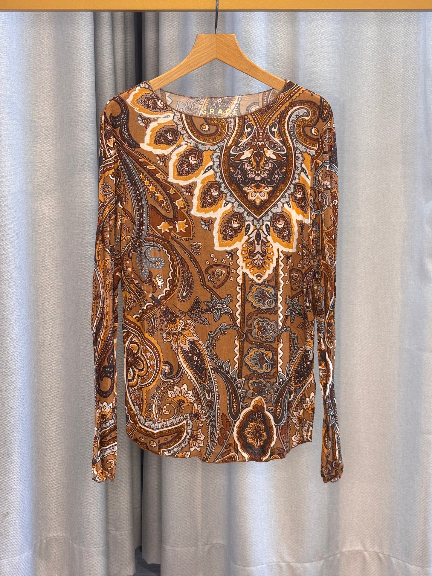 Grace Shirt mit Paisley-Muster
