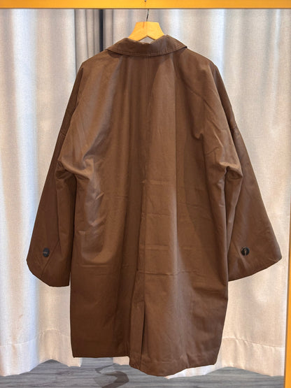 My Essential Wardrobe braune Jacke mit aufgesetzten Taschen