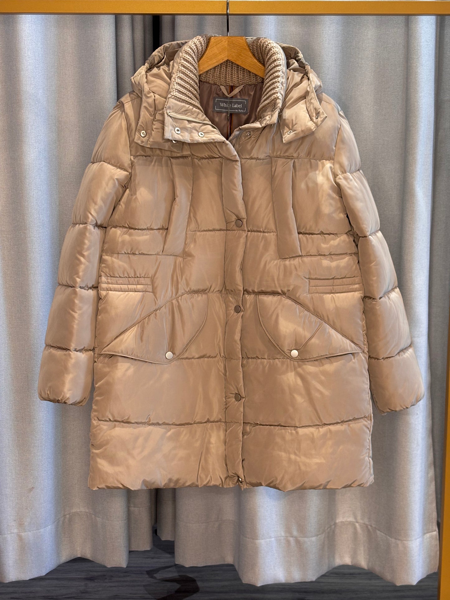 White Label Steppjacke in beige