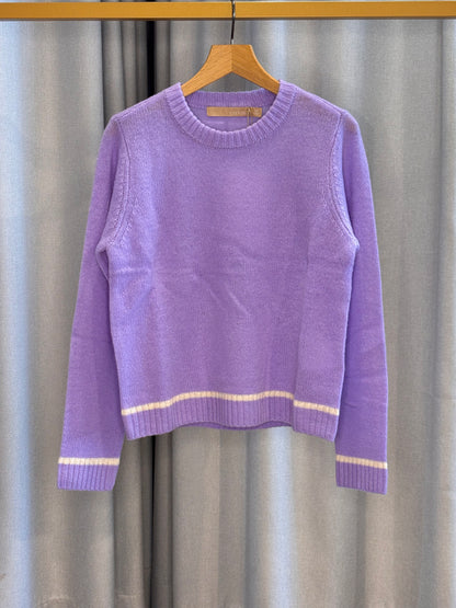Culture Wollpullover in Flieder
