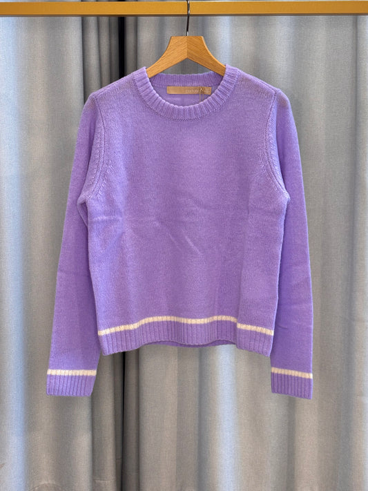 Culture Wollpullover in Flieder