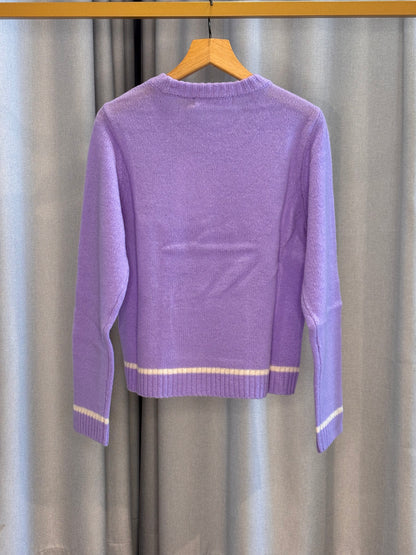 Culture Wollpullover in Flieder
