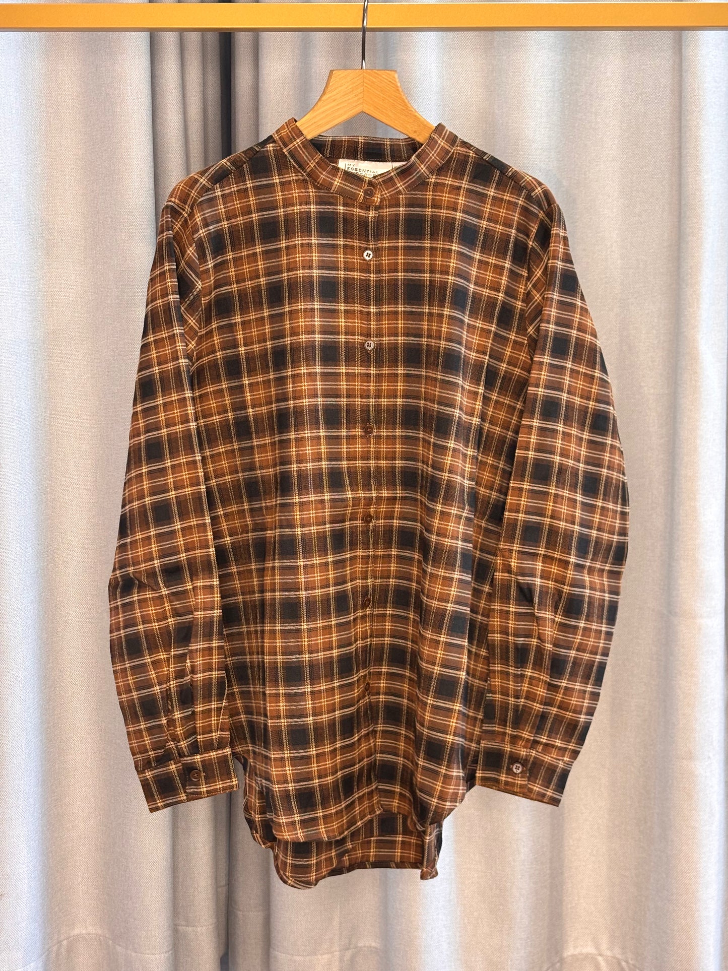 My Essential Wardrobe Damen Hemd kariert