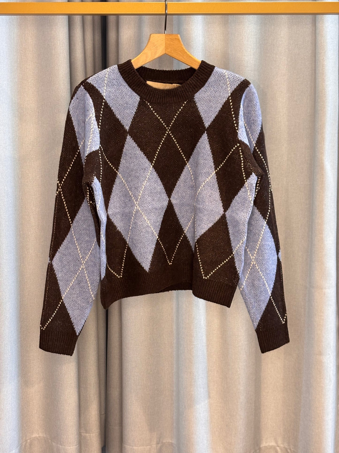 Culture Argyle Strickpullover
