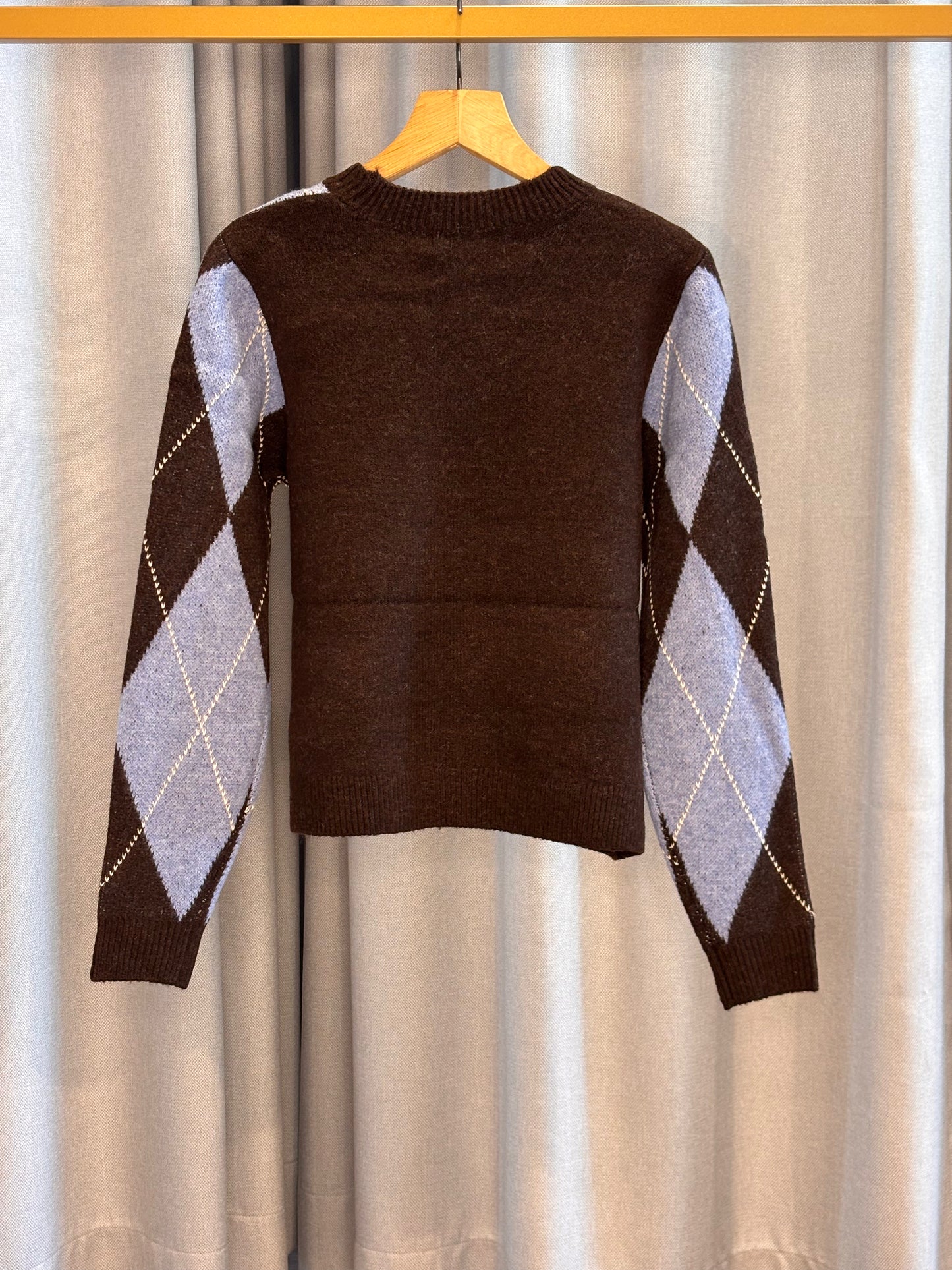 Culture Argyle Strickpullover