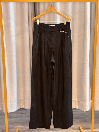 Raffaelo Rossi Nadelstreifenhose Wide Leg