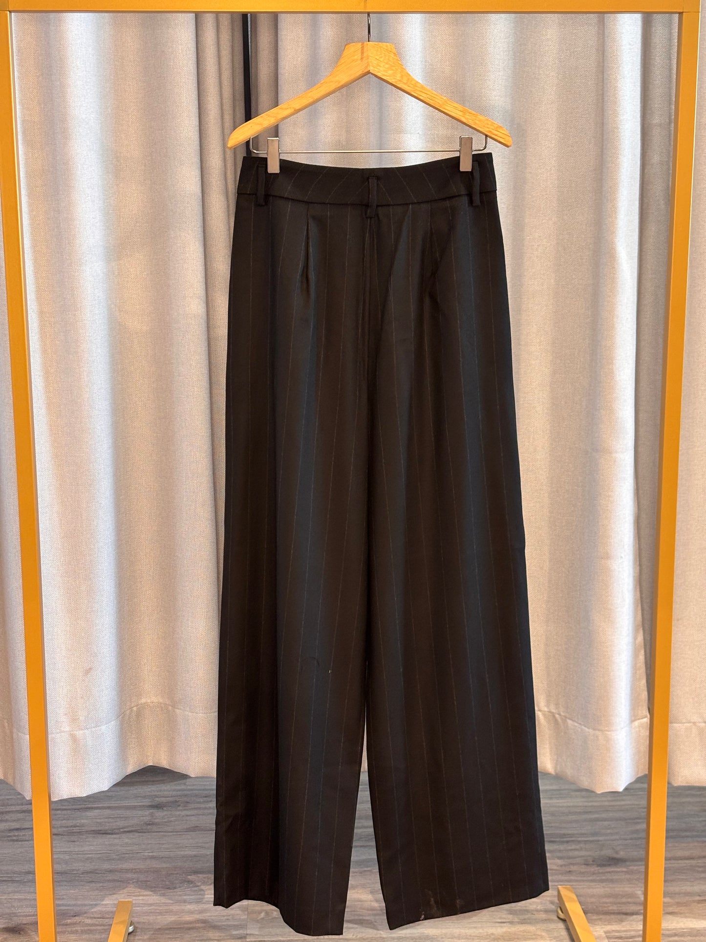 Raffaelo Rossi Nadelstreifenhose Wide Leg
