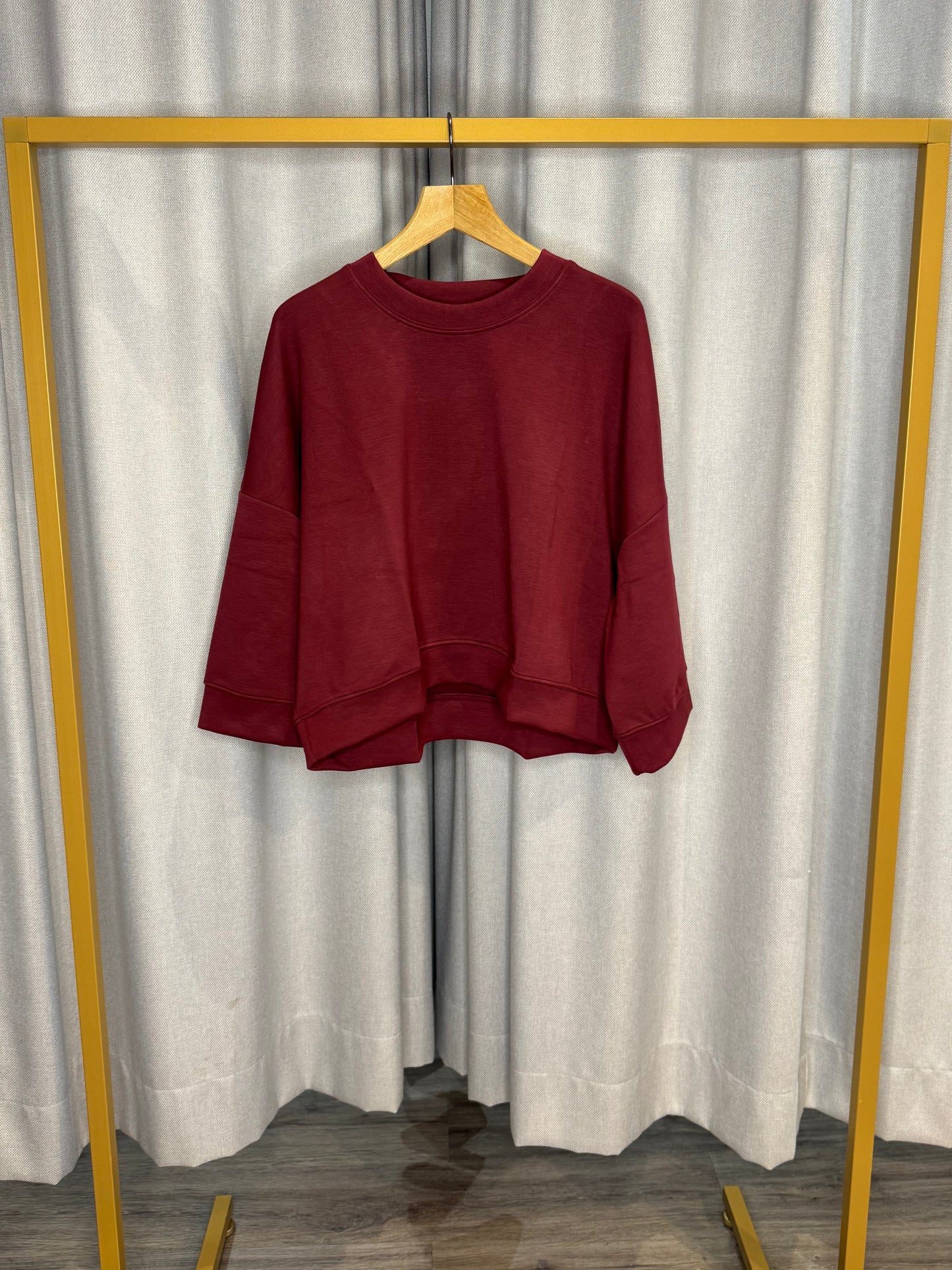 The Shirt Project  Pullover in bordeau