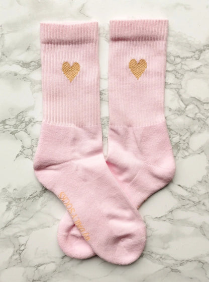 Dailysocks rosa Herzsocken