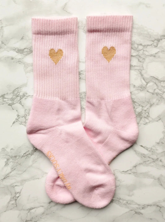 Dailysocks rosa Herzsocken
