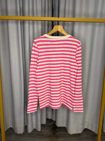 The Shirt Project rosa Streifenshirt