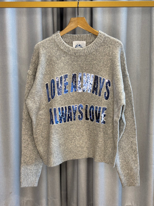 The Shirt Project Statement-Pullover mit Pailletten