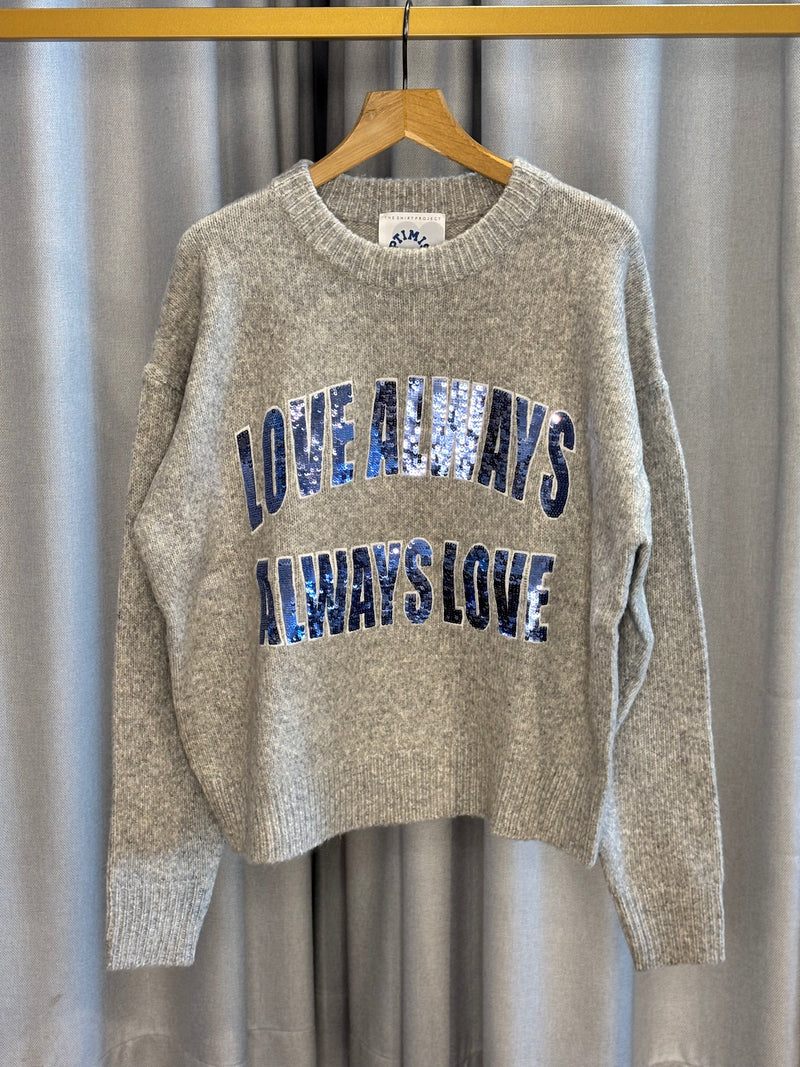 The Shirt Project Statement-Pullover mit Pailletten