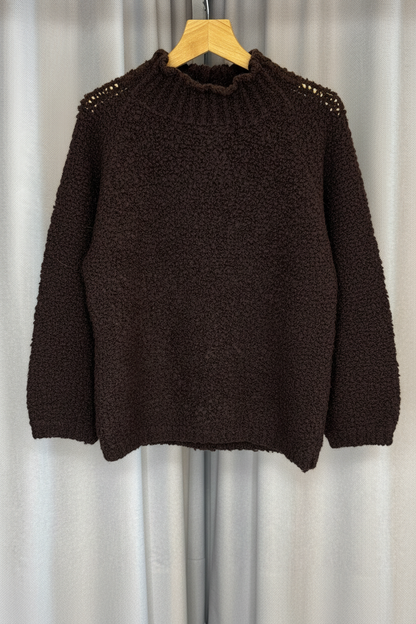 Vicario Cinque Pullover Bouclé-Strick