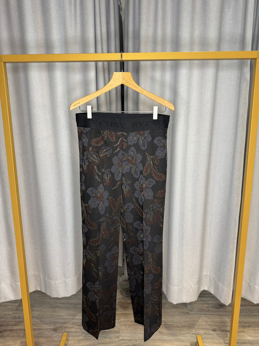 Cambio Damenhose mit Blumen
