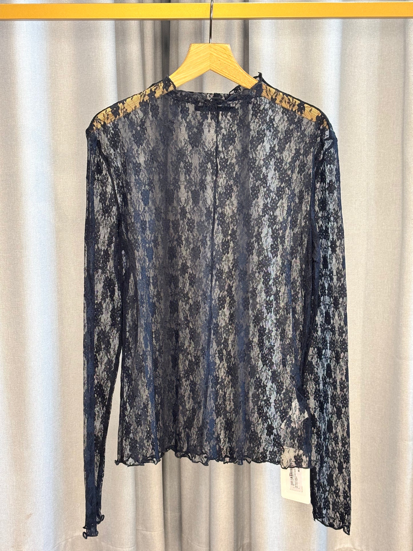 The Shirt Project Spitzenshirt mit floralem Muster