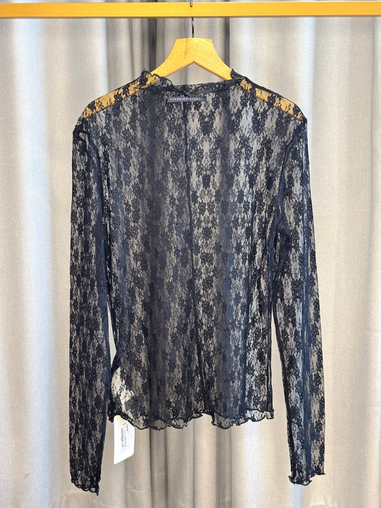 The Shirt Project Spitzenshirt mit floralem Muster