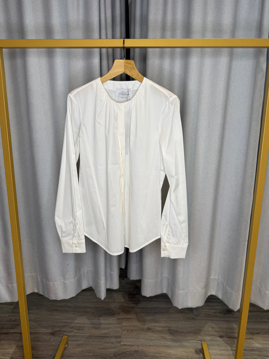 Vicario Cinque weiße Damenbluse