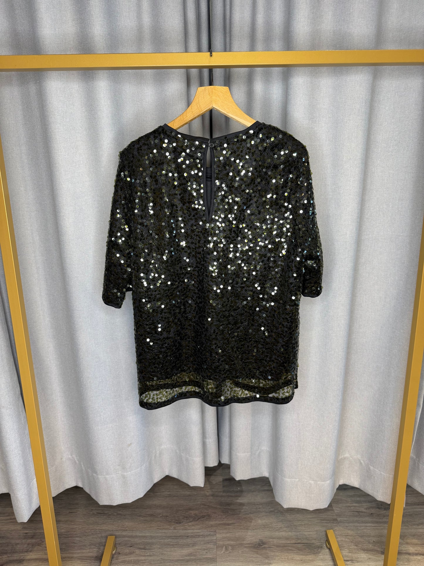 Culture Paillettenoberteil