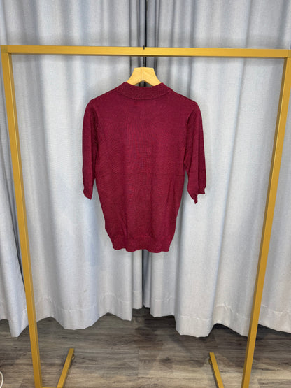 Culture roter Pullover
