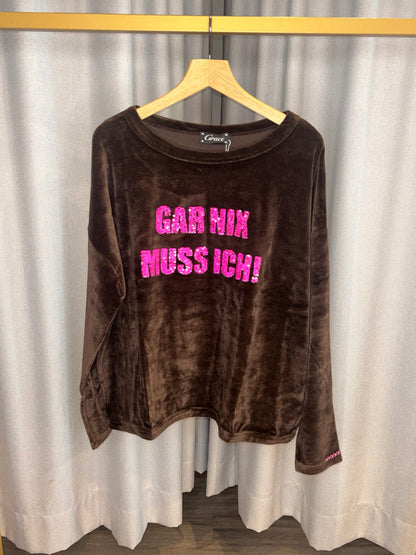 Grace Pullover Samtoptik
