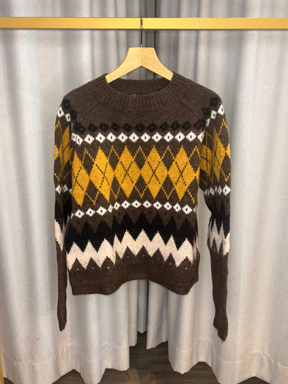 Grace Pullover mit Rautenmuster