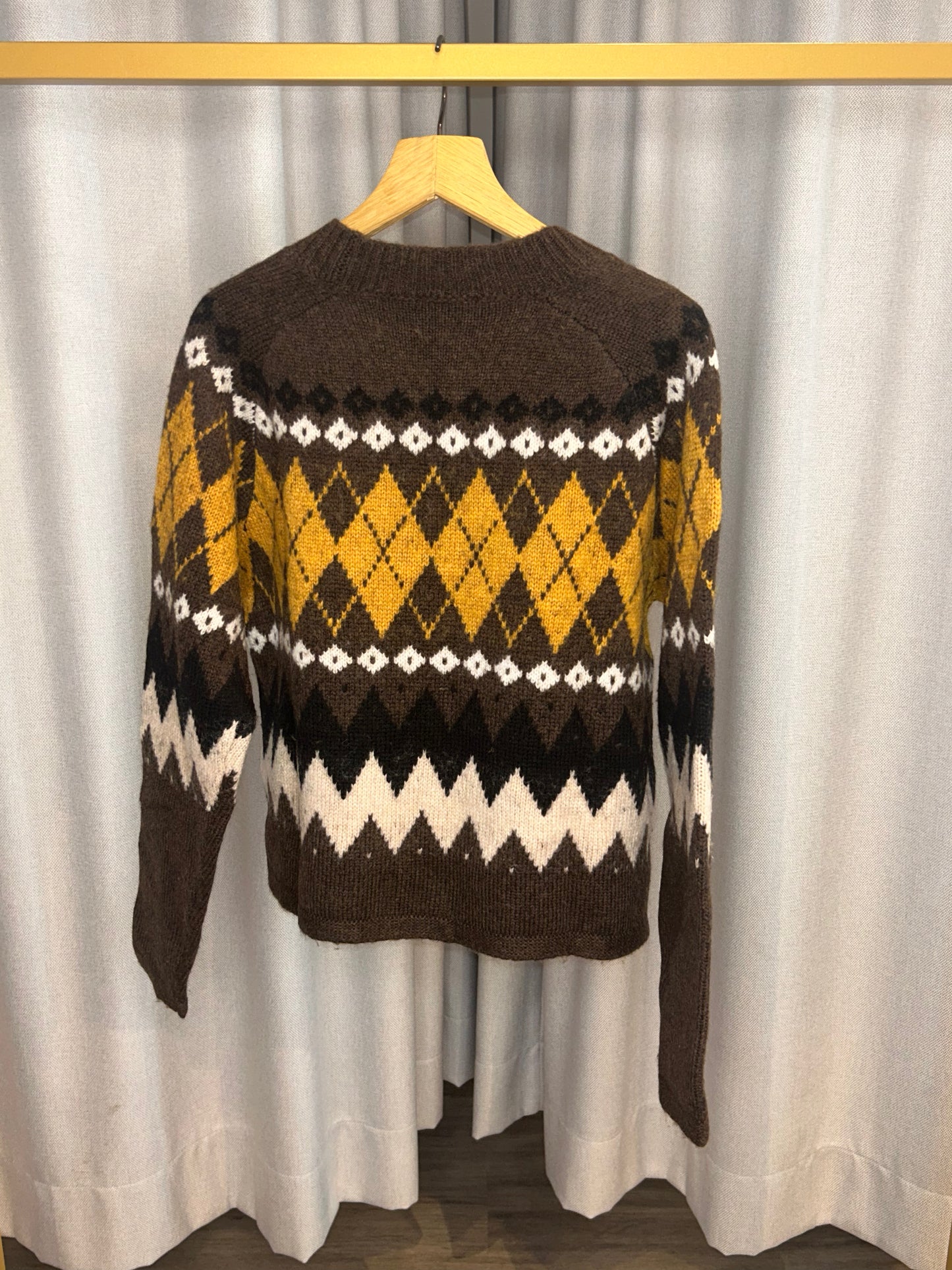 Grace Pullover mit Rautenmuster