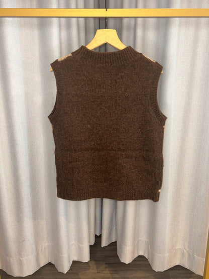 Grace Strickweste mit Pailletten