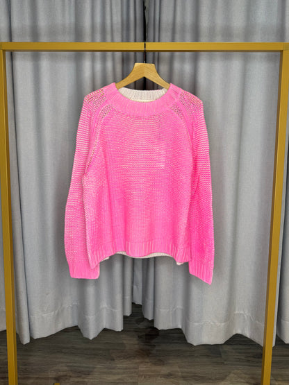 Grace neon Strickpullover