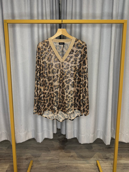 Grace Leopardenbluse